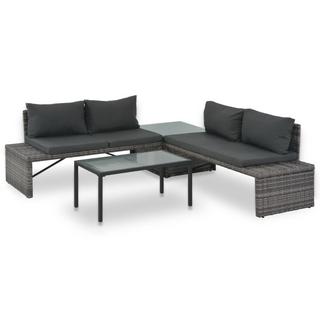 VidaXL Ensemble de sofa rotin synthétique  