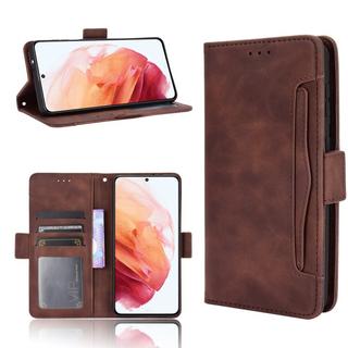 Cover-Discount  Galaxy S21 - Etui avec de nombreuses poches pour cartes roses 