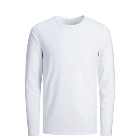 JACK & JONES Basic O-Neck Langarm T-Shirt  