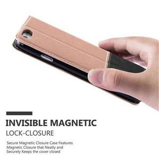 Cadorabo  Housse compatible avec Apple iPhone 6 / 6S - Coque de protection avec fermeture magnétique, fonction de support et compartiment pour carte 