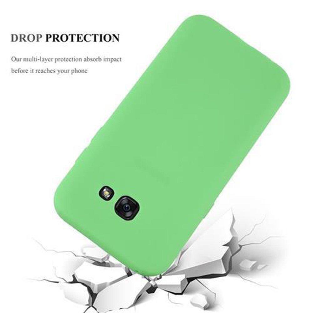 Cadorabo  Housse compatible avec Samsung Galaxy A3 2017 - Coque de protection en silicone TPU flexible 