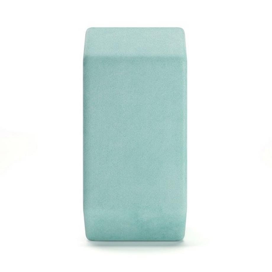 YEAZ  NEXT LEVEL Set aus Yogablöcke und Handtuch - beach glass 