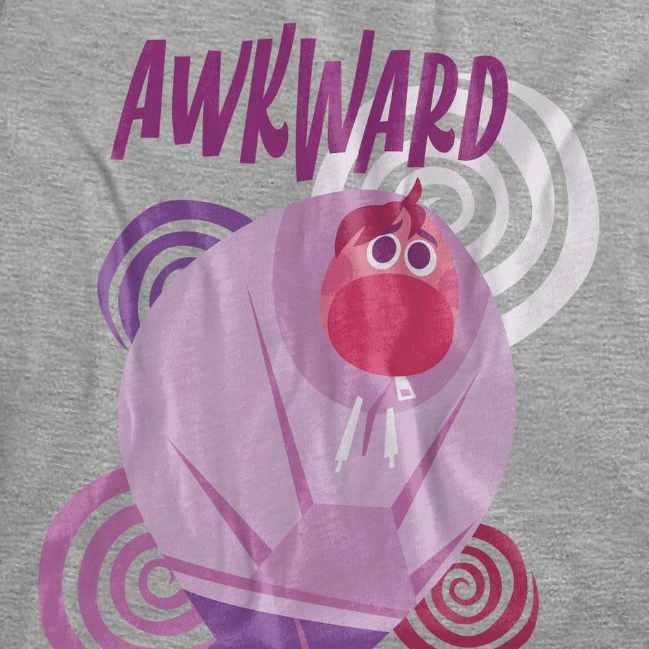 Inside Out T-Shirt chiné avec imprimé graphique  
