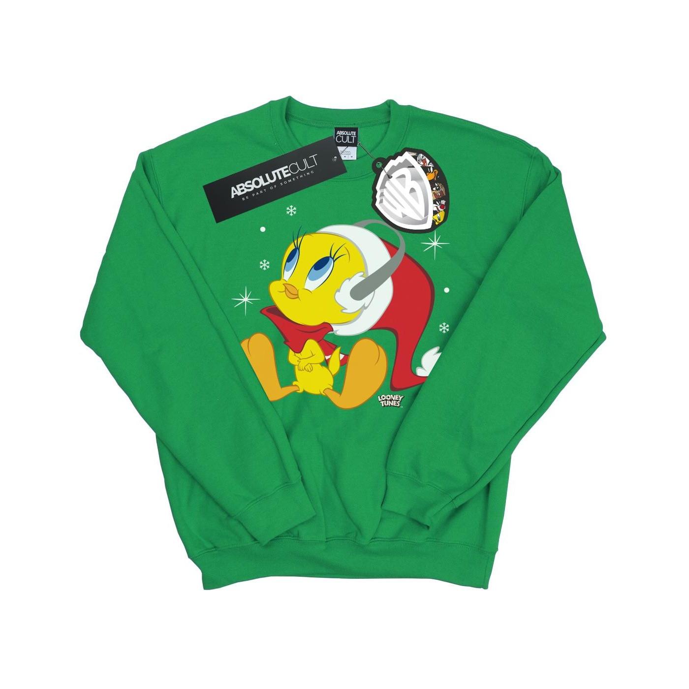 LOONEY TUNES  Christmas Tweety Sweatshirt 