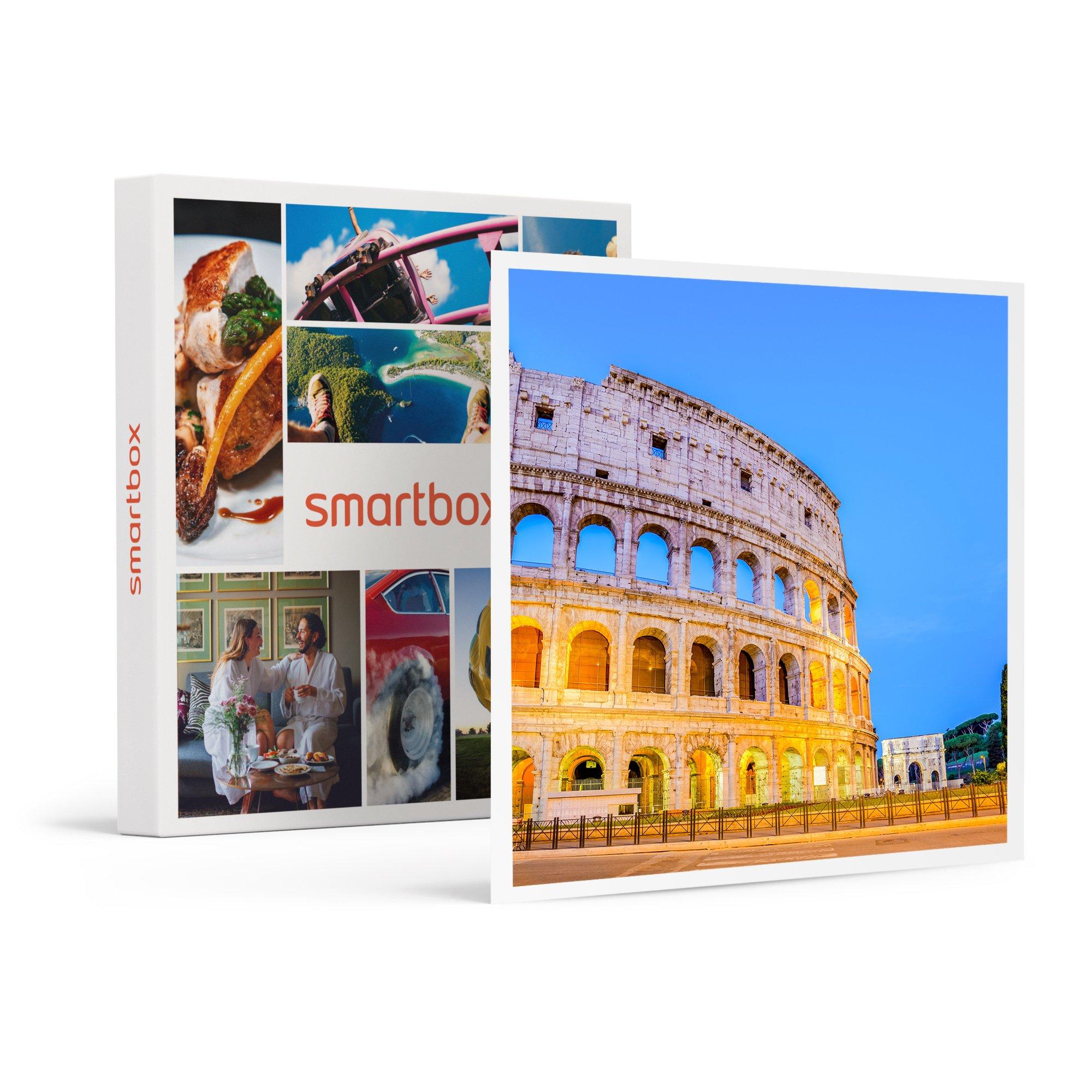 Smartbox  Escapade de 3 jours à Rome pour 2 ou 4 personnes - Coffret Cadeau 