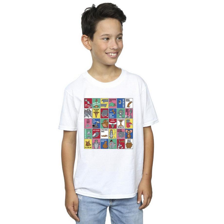 Warner Bros  Grid Squares T-Shirt 