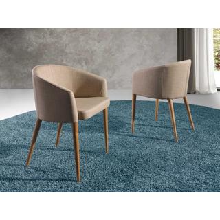 ANGEL CERDA Stuhl mitm Stoffbezug  