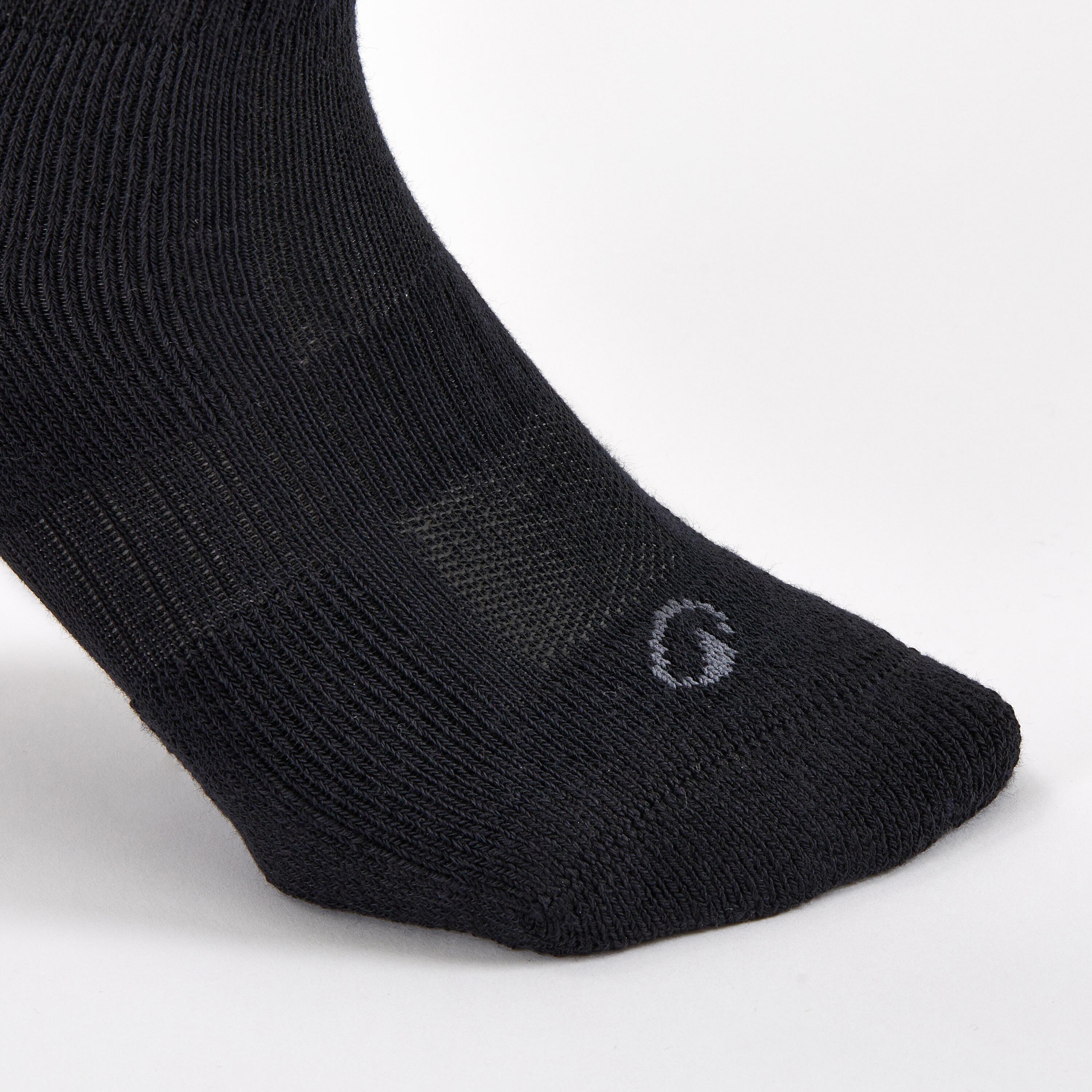DECATHLON Strapazierfähige Baumwoll Tennissocken 3er Pack  