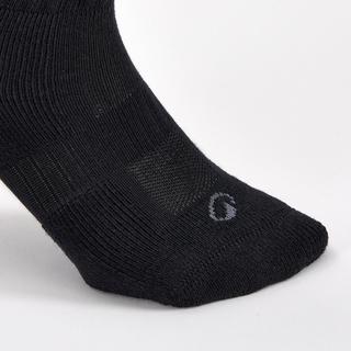 DECATHLON Strapazierfähige Baumwoll Tennissocken 3er Pack  