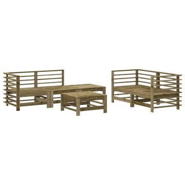 set mobili da giardino Legno di pino impregnato