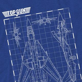 Top Gun Top Gun Blueprint T-Shirt  