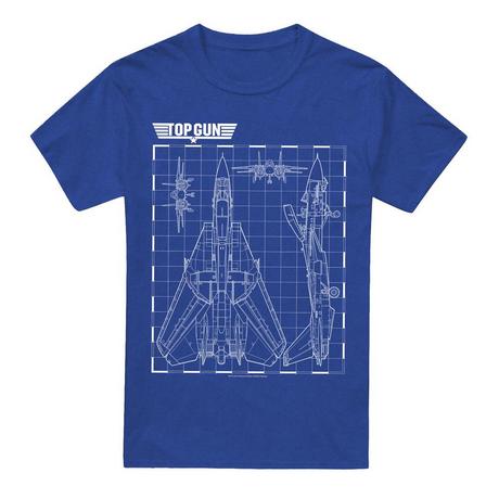 Top Gun Top Gun Blueprint T-Shirt  
