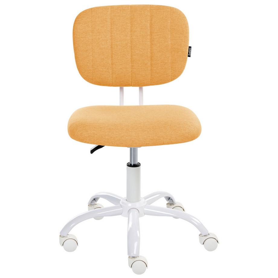 Beliani Sedia da scrivania en Tessuto Moderno BUBBLY  