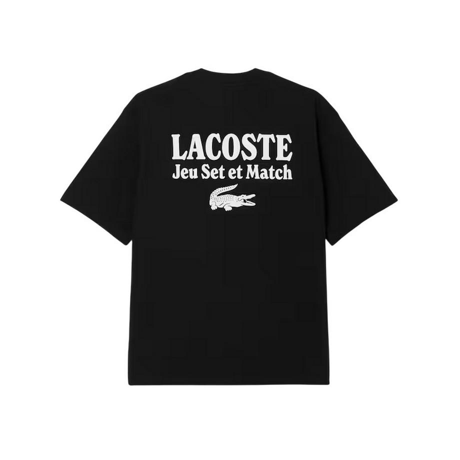 LACOSTE T-Shirt Jersey Taglio Largo  