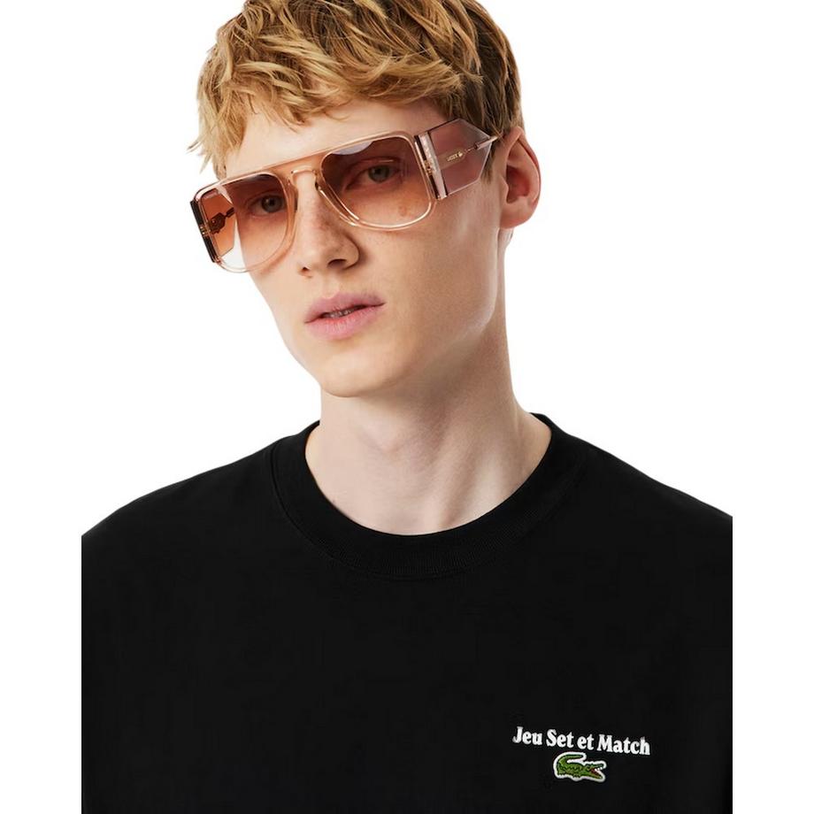 LACOSTE T-Shirt Jersey Taglio Largo  