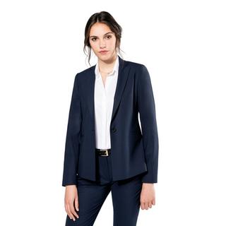 Kariban Slim Fit Blazer mit Reverskragen  