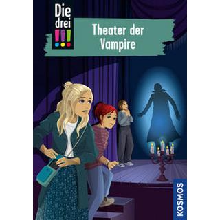 Die drei !!!, 110, Theater der Vampire Heger, Ann-Katrin; Biber, Ina (Illustrationen) Copertina rigida 