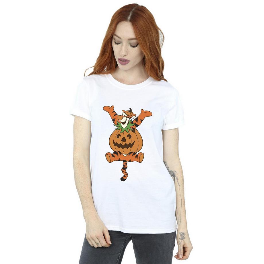 Winnie the Pooh Tigger Citrouille Halloween T-Shirt  