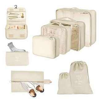 Only-bags.store  Travel Suitcase Organizer Set 9-teilige Packwürfel 