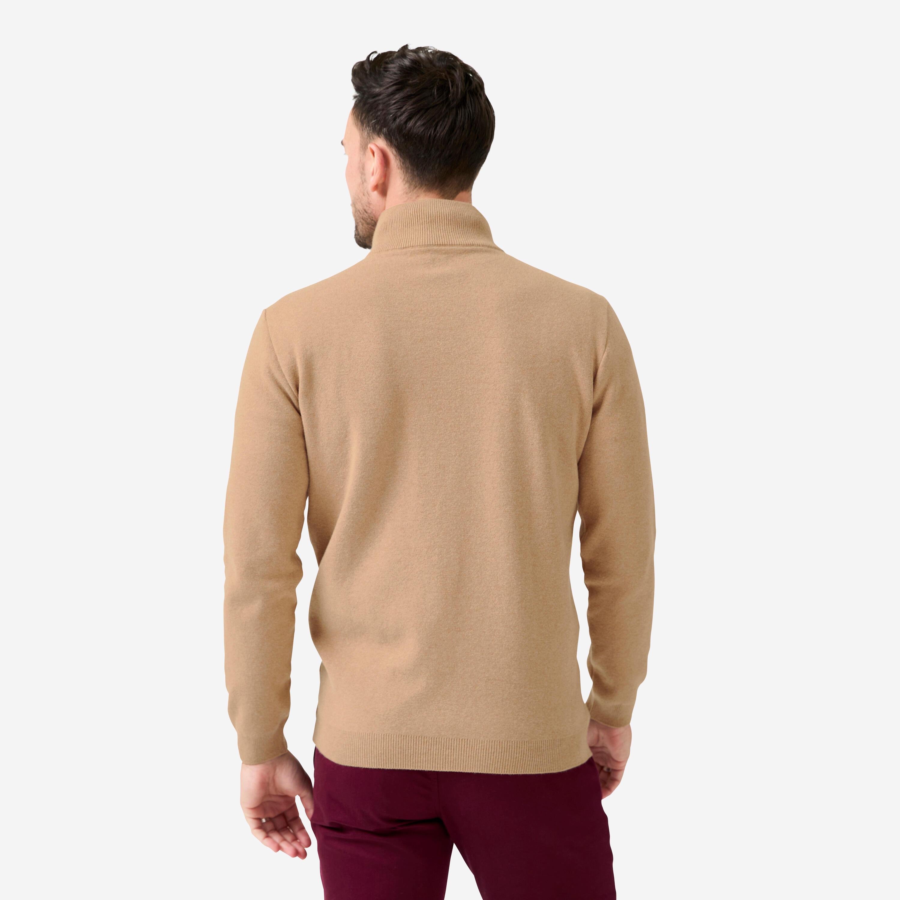 INESIS  Pullover  Golf 1/2 Reissverschluss Baumwolle 