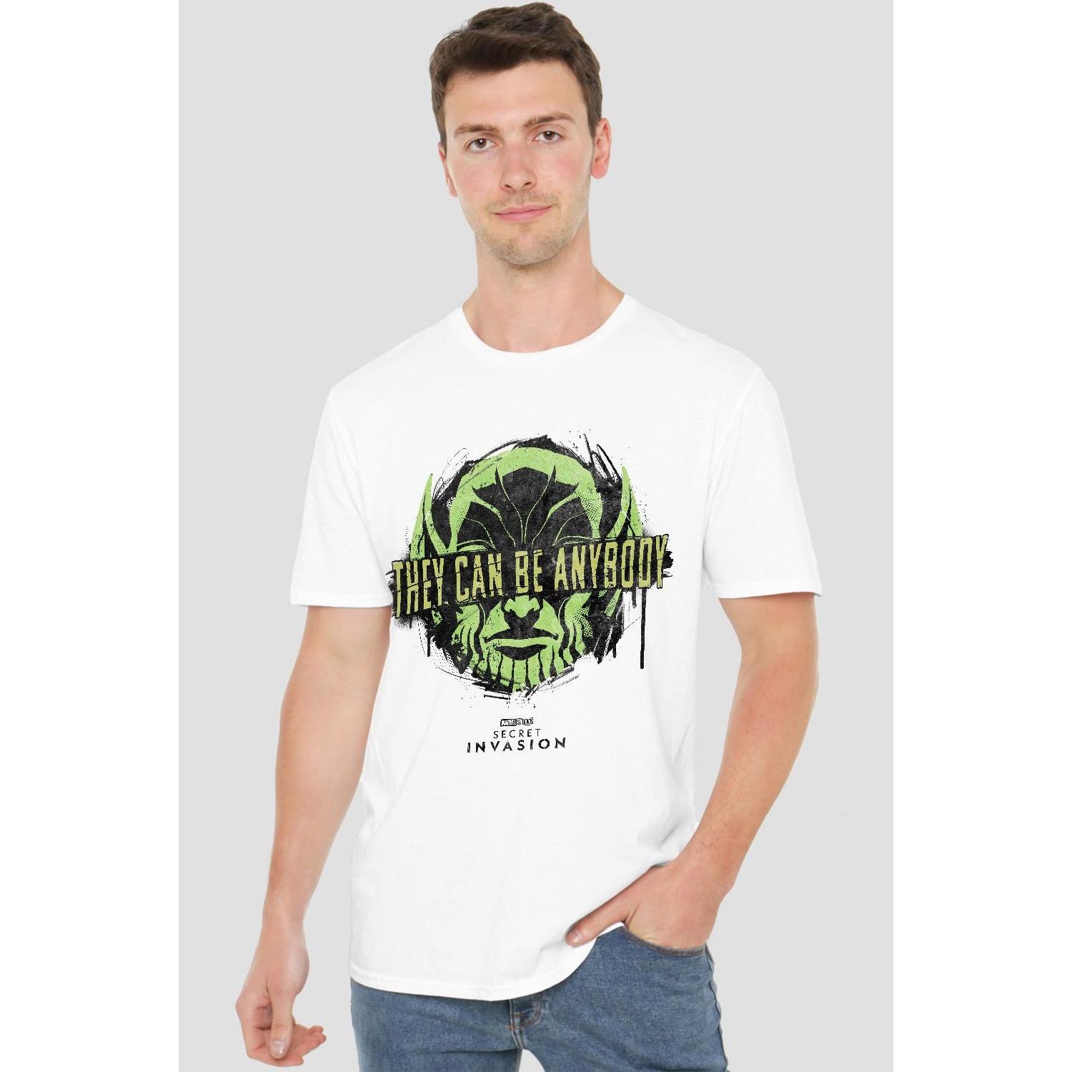 MARVEL  Tshirt SECRET INVASION ANYBODY 