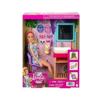 Barbie  Familie & Freunde Wellness Sparkle Mask Spa Day mit Puppe 