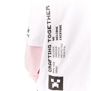 LACOSTE Minecraft Bedrucktes T-Shirt  
