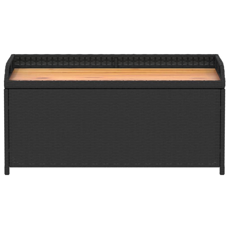 VidaXL Banc de rangement rotin synthétique  