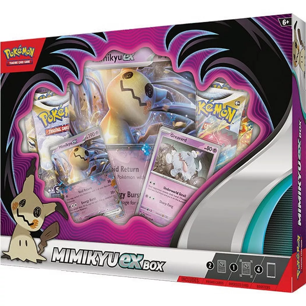 Pokémon - TCG: Mimikyu ex Box EN, Multicolor