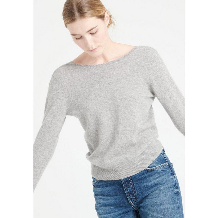 Studio Cashmere8 MIA 7 Pull décolleté en V dans le dos  