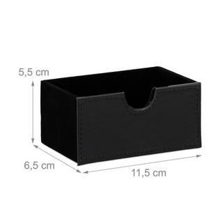 Northix Schreibtisch-Organizer aus Kunstleder  