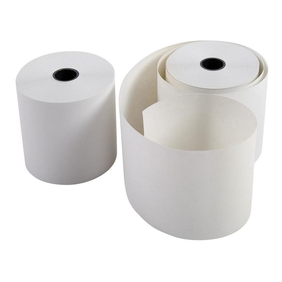 Exacompta Bobine pour machine à calculer et caisses 57x60 mm - 1 pli offset extra- blanc 60g/m2. - x 50  