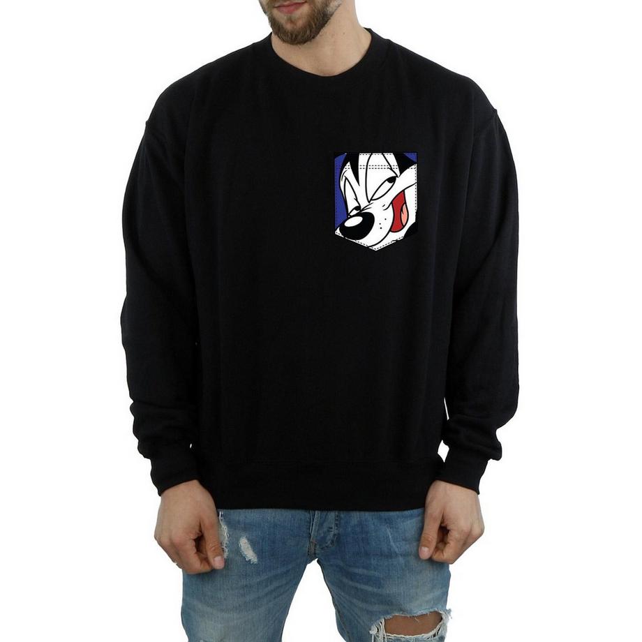 LOONEY TUNES Sylvester the Cat Print Sweatshirt  