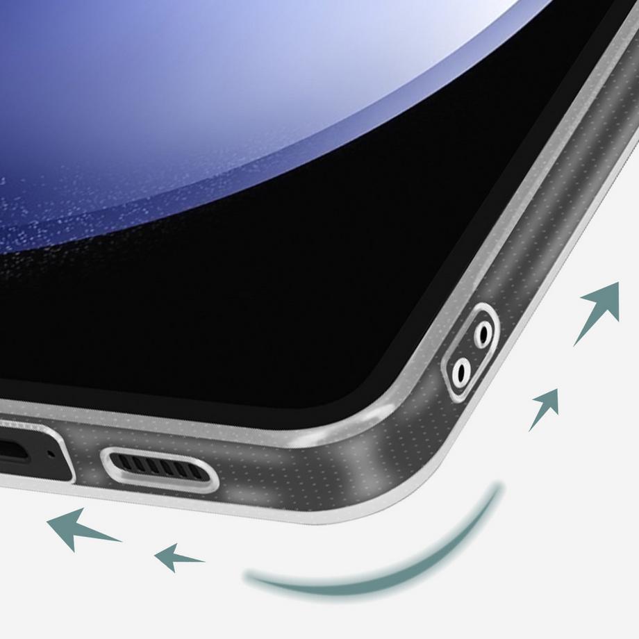 Avizar  Coque Samsung Galaxy S24 Transparent 