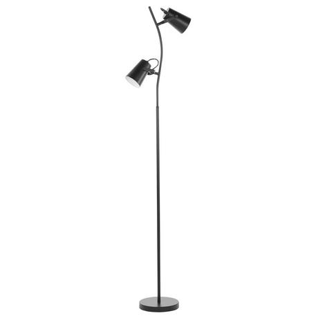 Beliani Lampadaire en Acier Moderne FLINT  