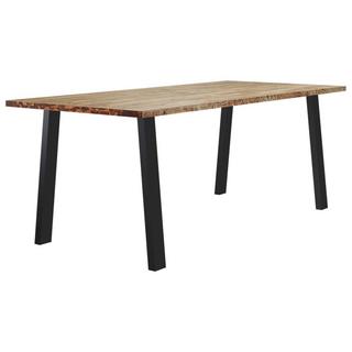 VidaXL Table à manger bois d'acacia  