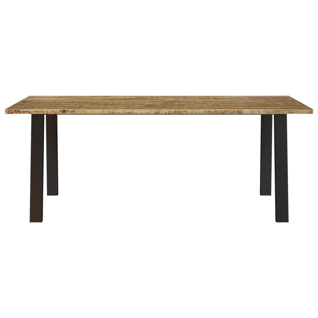 VidaXL Table à manger bois d'acacia  