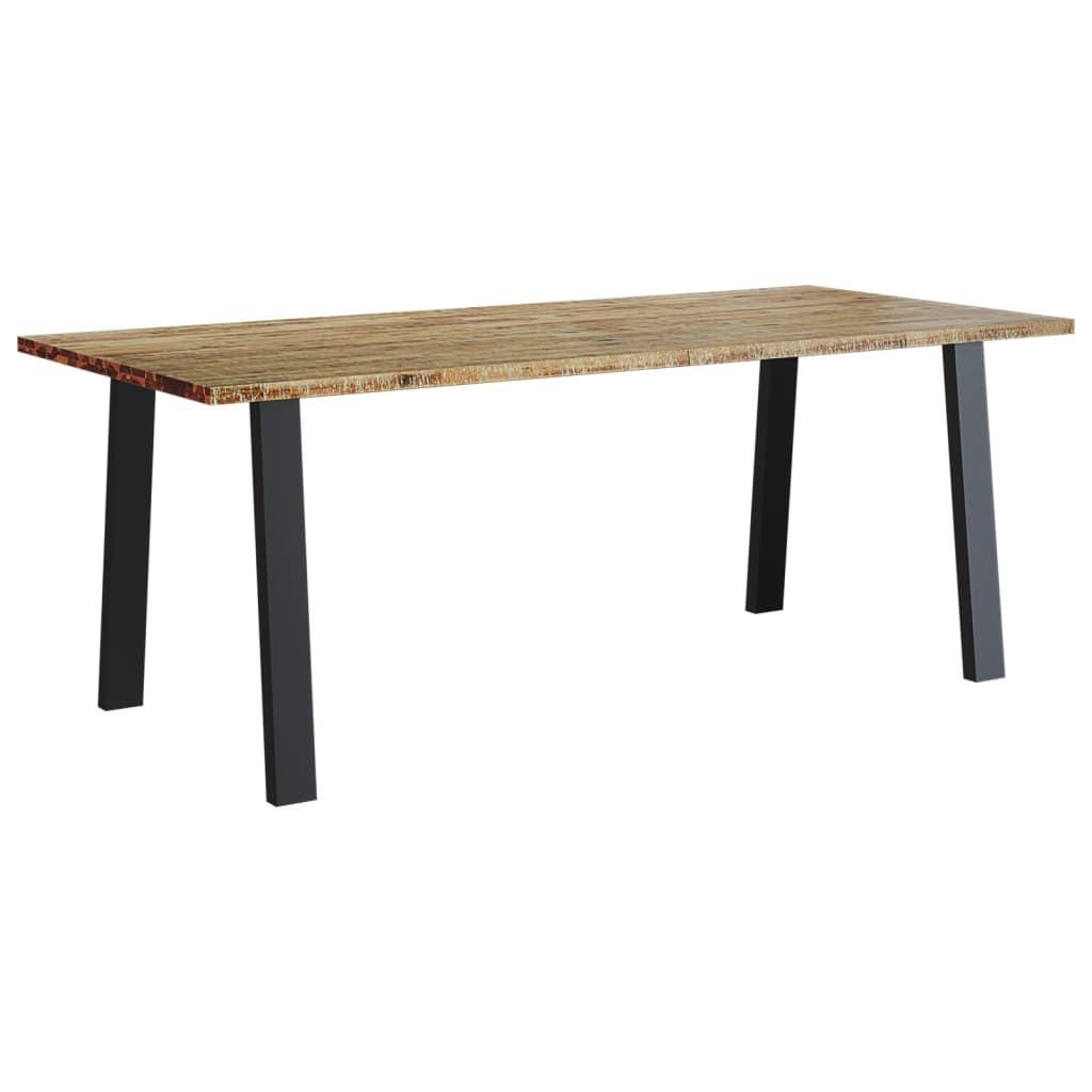 VidaXL Table à manger bois d'acacia  