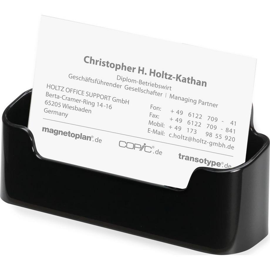 Deflecto Support à cartes de visite  