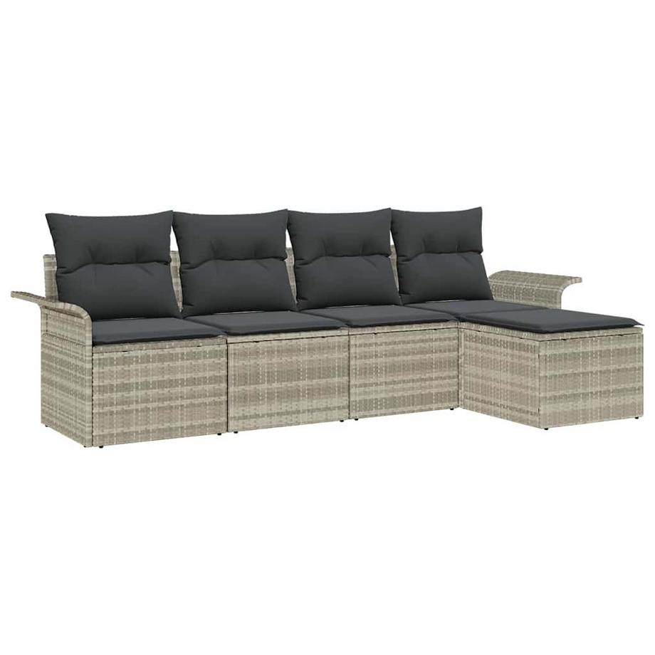 Mobilier de jardin poly rattan