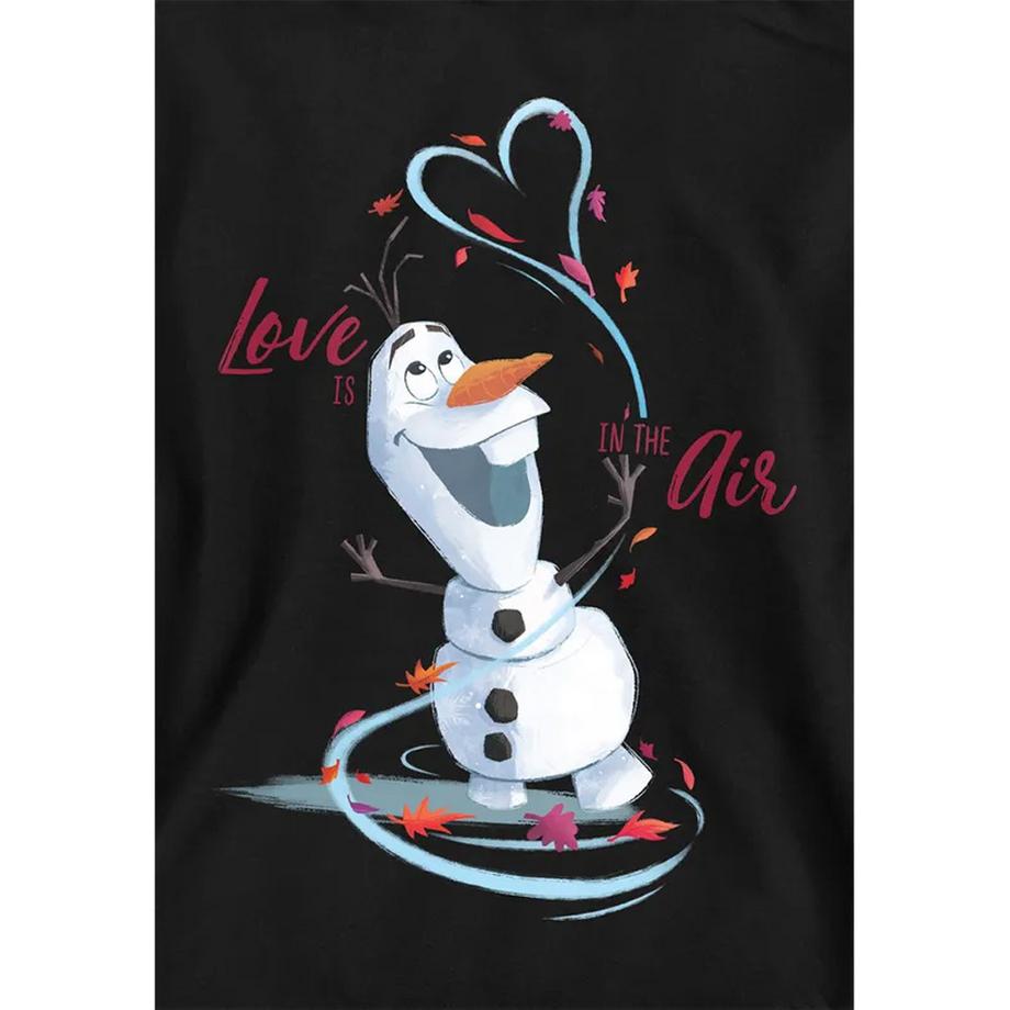 FROZEN  Sweat À Capuche Saintvalentin Motif Olaf Love Is In The Air 