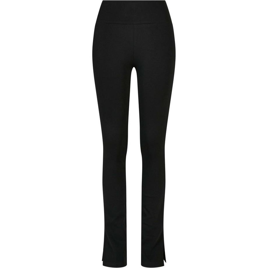 leggings mit hoher taille geschlitzt gt