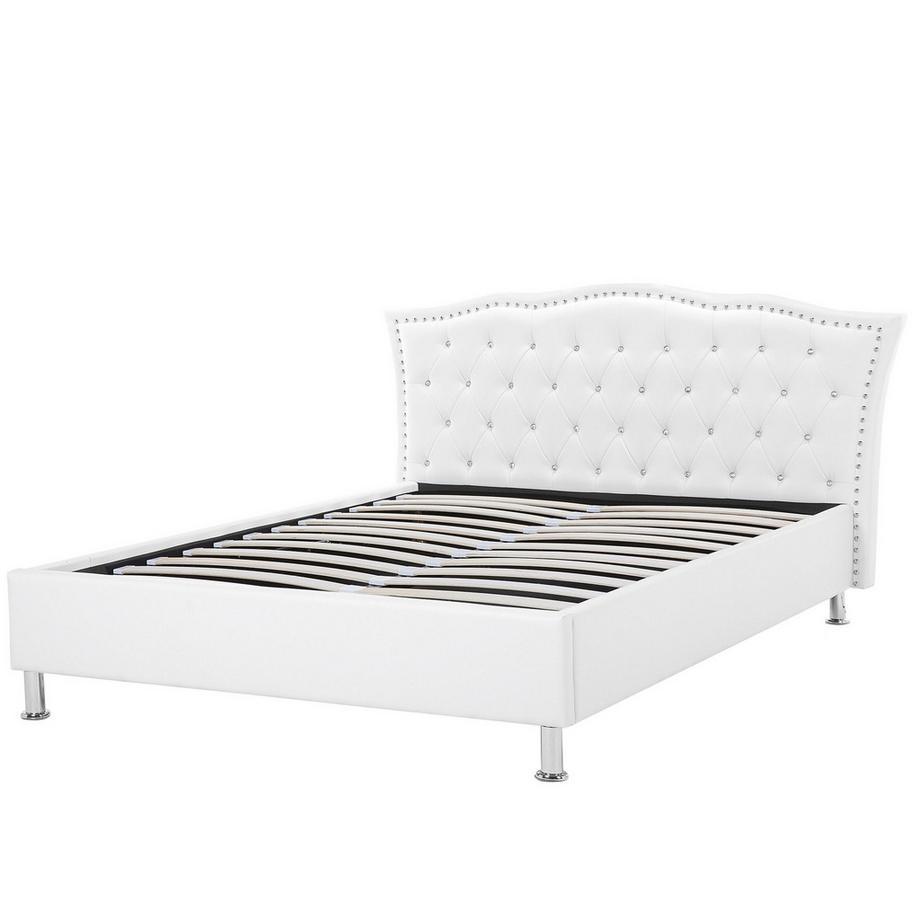 Beliani Letto en Pelle sintetica  METZ  