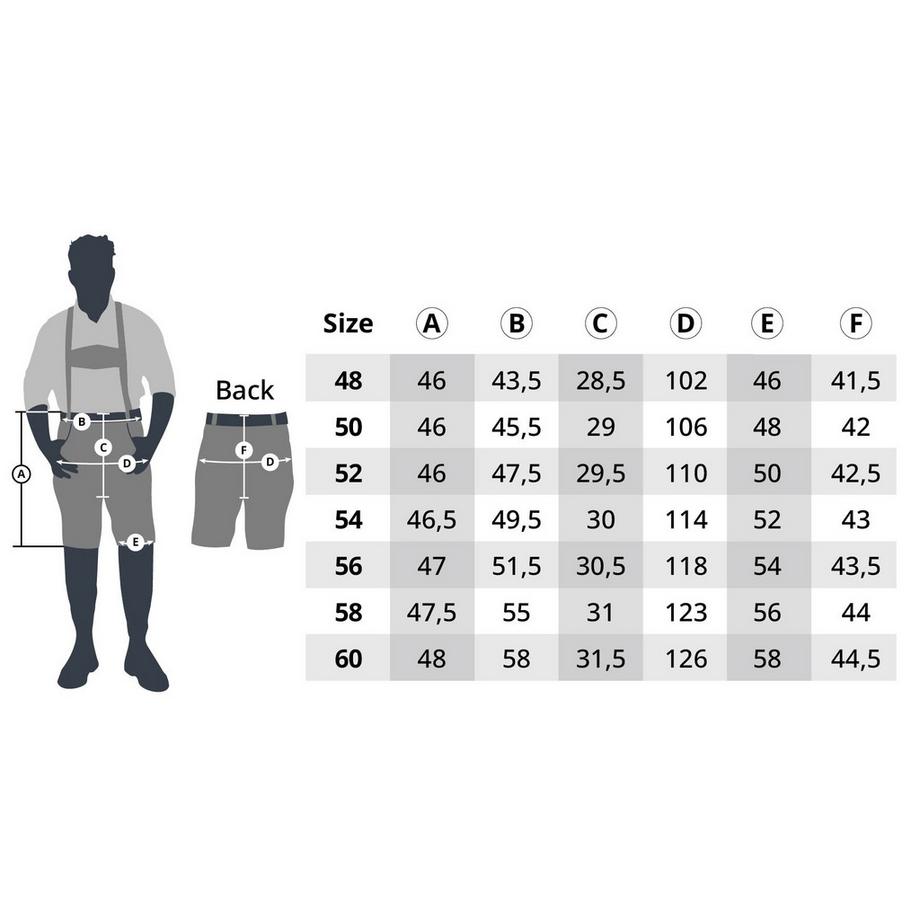 Tectake  Lederhose Marlon 