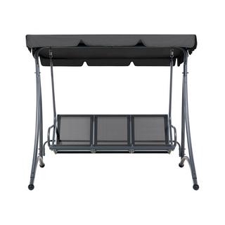 Beliani Balancelle de jardin en Acier Traditionnel BOGART  