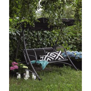 Beliani Balancelle de jardin en Acier Traditionnel BOGART  