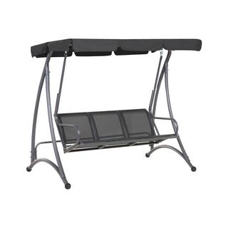 Beliani Balancelle de jardin en Acier Traditionnel BOGART  