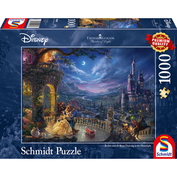 Schmidt puzzel Disney Beauty and the Beast - 1000 stukjes - 12+