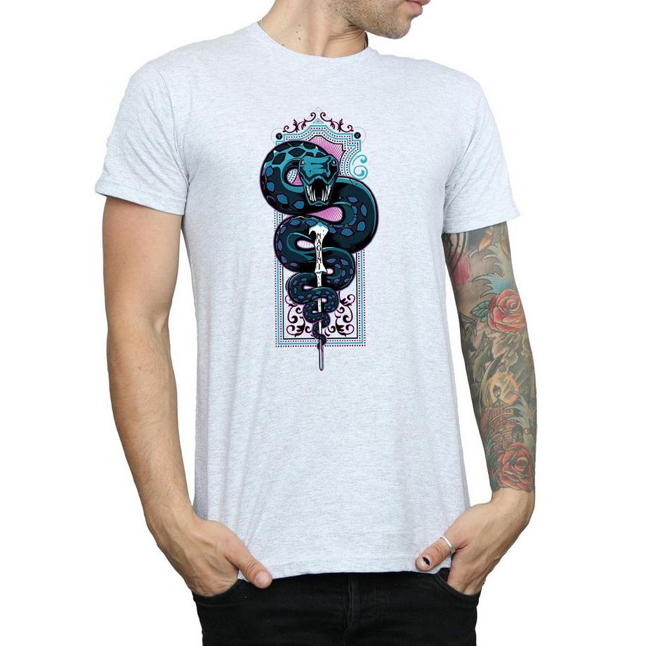 Harry Potter Serpeverde Serpente T-Shirt Stampata  