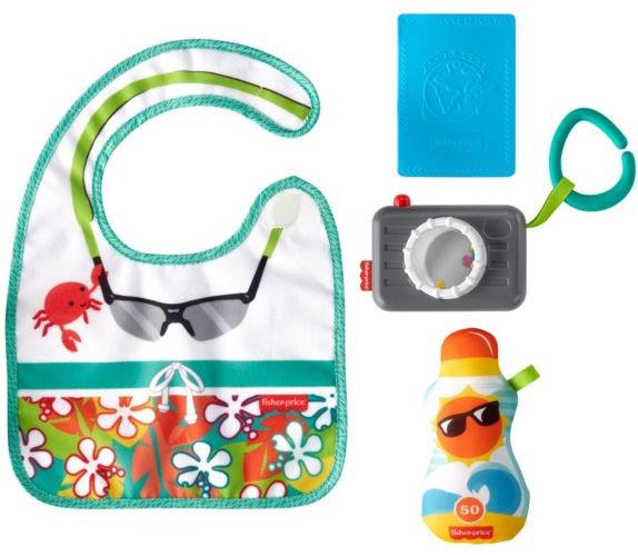 Fisher Price  Reisespass Rassel- und Knisterset 